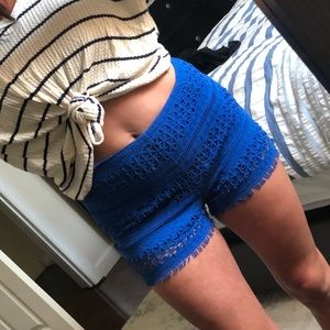 H&M Laser Cut Shorts